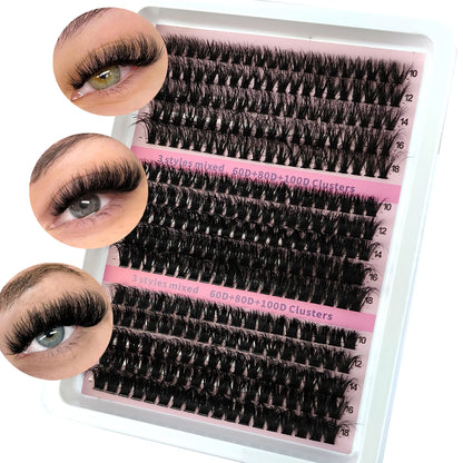 DIY 5D Fluffy Lash Clusters for Stunning Volume - Smarsty