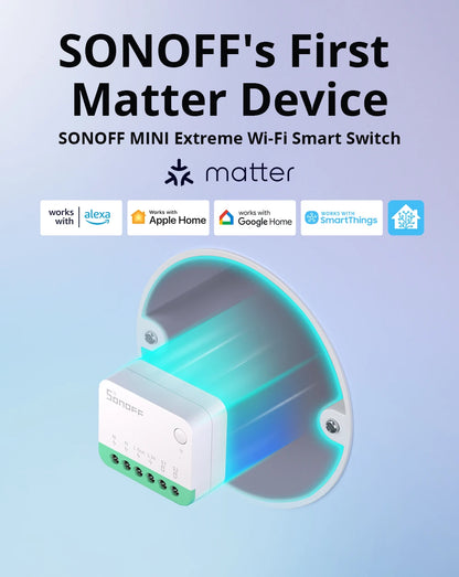 Sonoff Mini R4 WiFi Smart Light Switch Compatible with Alexa - Smarsty