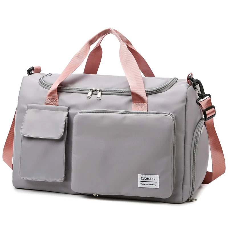Unixinu Carry On Weekender Duffle Bag With Shoe Compartment - Smarsty