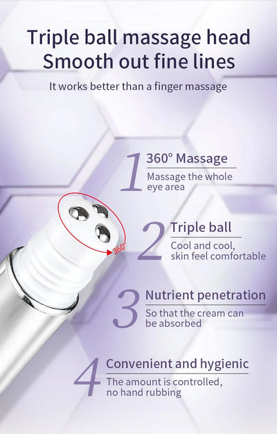 O'CHEAL Anti Aging Eye Cream Roller for Dark Circles - Smarsty