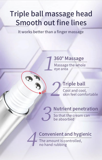 O'CHEAL Anti Aging Eye Cream Roller for Dark Circles - Smarsty