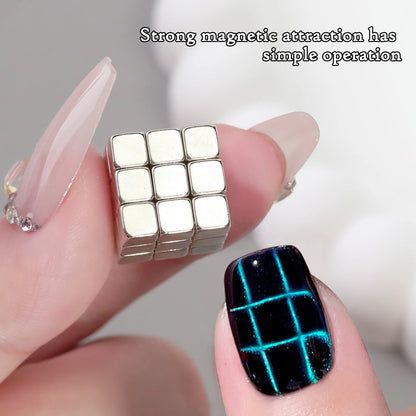 27pcs Cat Eye Nail Art Magnets for Stunning Designs - Smarsty