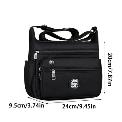 Mens Messenger Bag Crossbody Satchel Waterproof Oxford - Smarsty