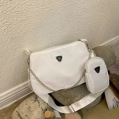 Nylon Crossbody Bag For Women Portable Casual Style - Smarsty