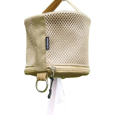 Outdoor camping tissue case roll paper storage bag with hook portable tissue holder tent hanging napkin holder camping supplies by Smarsty