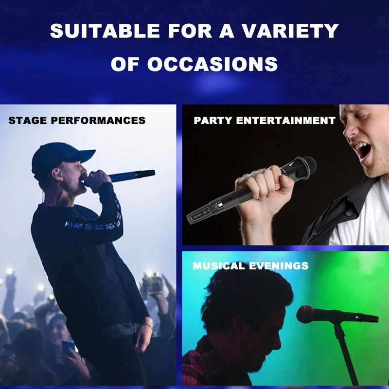 BOMGE Wireless Microphone Adapter System for Dynamic Sound - Smarsty