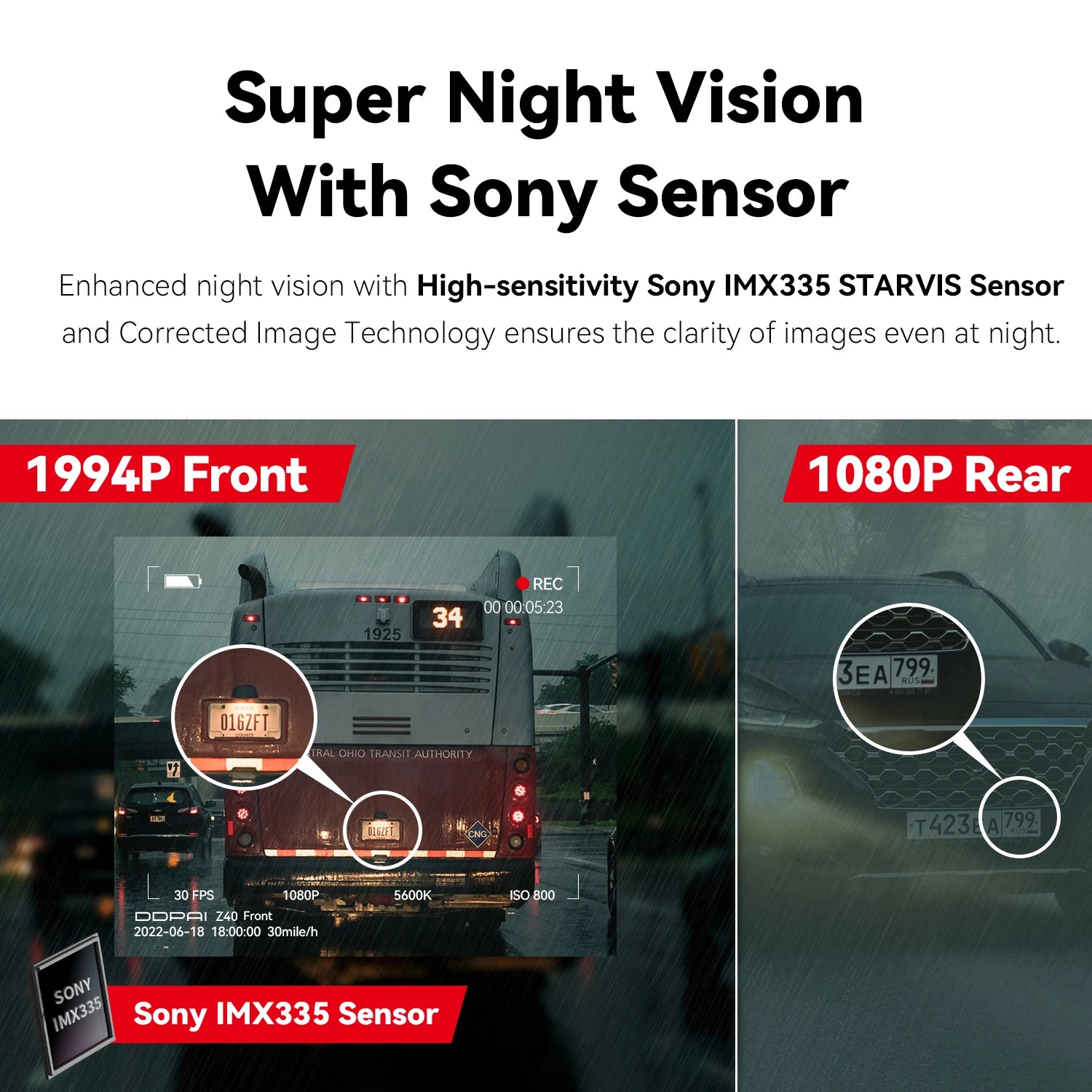 Z40 Dash Cam Featuring GPS 1944P FullHD Video Pro Elite - Smarsty