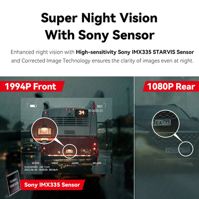 Z40 Dash Cam Featuring GPS 1944P FullHD Video Pro Elite - Smarsty