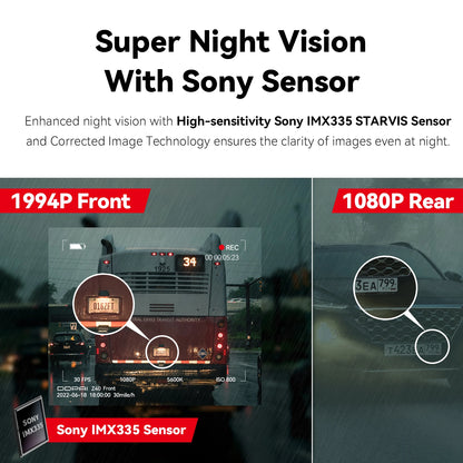 Z40 Dash Cam Featuring GPS 1944P FullHD Video Pro Elite - Smarsty