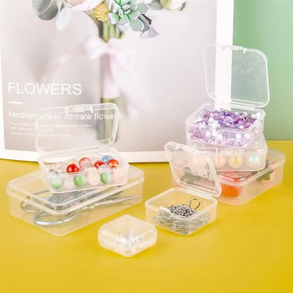 Translucent Plastic Jewelry Storage Box Set - Smarsty