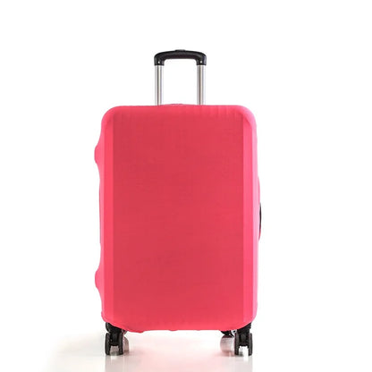Fashion travel suitcase protective cover Luggage Protective Cover Solid Color Suitable for 18-28 Inch Suitcases - Smarsty