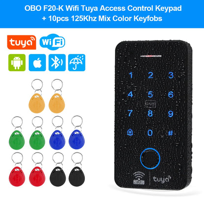 WiFi Tuya Fingerprint Access Controller Waterproof System - Smarsty