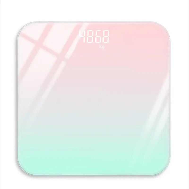Gradient Color Digital Weight Scale with LCD Display - Smarsty