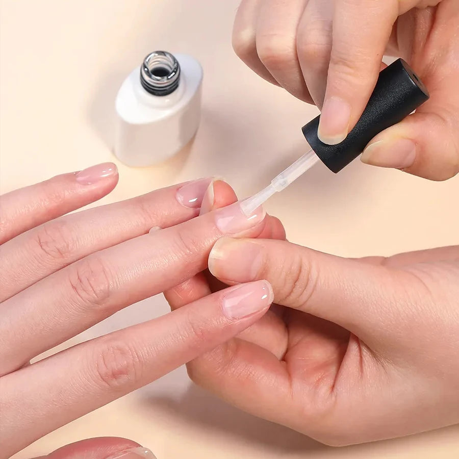 Clear Building Nail Gel Base Coat for Stronger Extensions - Smarsty