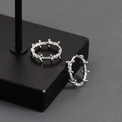 Y2K Punk Hollow Heart Earrings for Women Elegant Party Jewelry - Smarsty