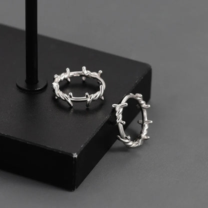 Y2K Punk Hollow Heart Earrings for Women Elegant Party Jewelry - Smarsty