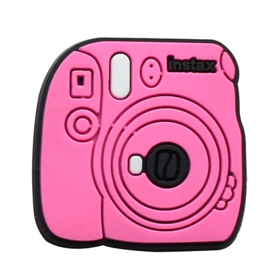 Hot Sales 1Pcs Pink Shoe Charms for Crocs Accessories Pin Shoe Wristband Croc Decorations Buckle Girls Women Party Gifts - Smarsty