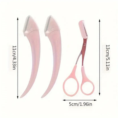 Eyebrow Trimmer Set for Easy Precision Grooming - Smarsty