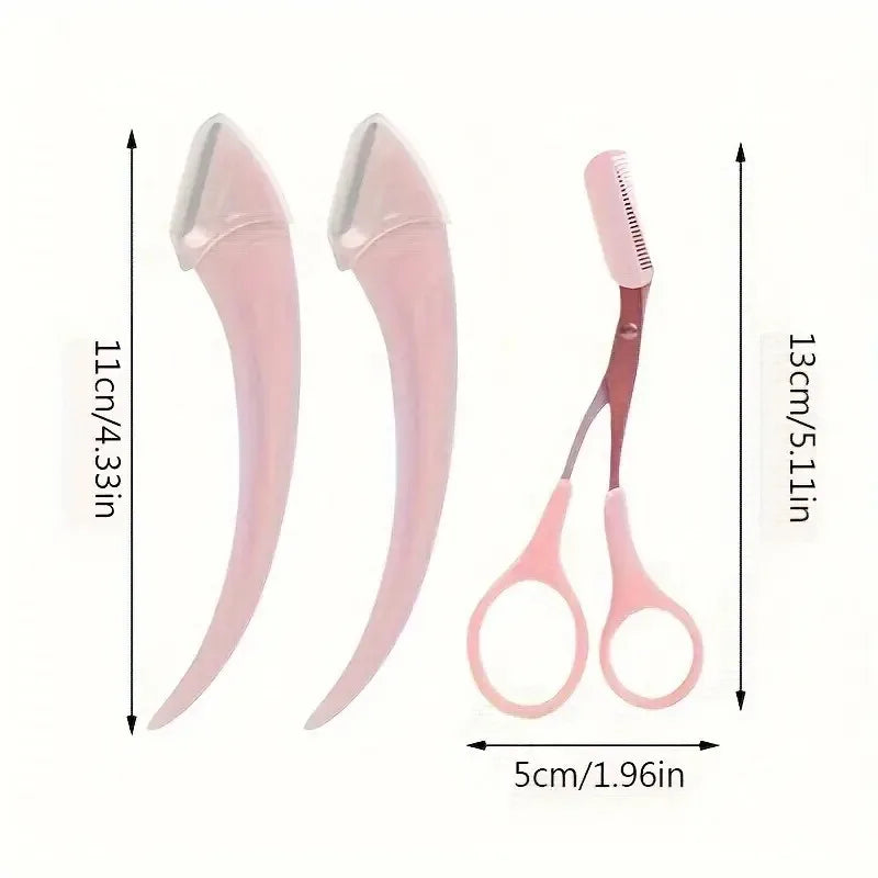 Eyebrow Trimmer Set for Easy Precision Grooming - Smarsty