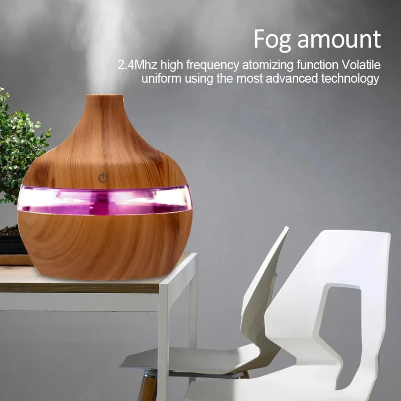 Electric Aroma Humidifier for Home Essential Oil Diffusion - Smarsty