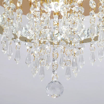 VETRULUS Luxury Crystal Chandelier Lustre Design Gold Modern Led Ceiling Light  Living Room Bedroom Hanging Lamp LightingFixture
