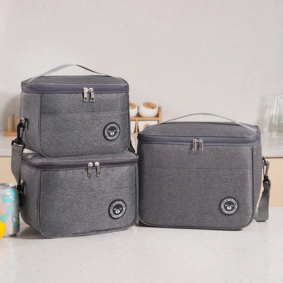 Waterproof Insulated Lunch Bag With Durable Shoulder Strap - Smarsty