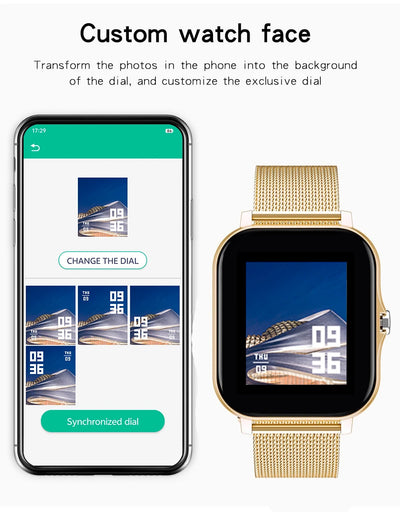Smartwatch with Bluetooth Call and Health Monitoring - Smarsty