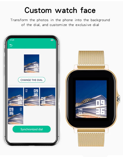 Smartwatch with Bluetooth Call and Health Monitoring - Smarsty