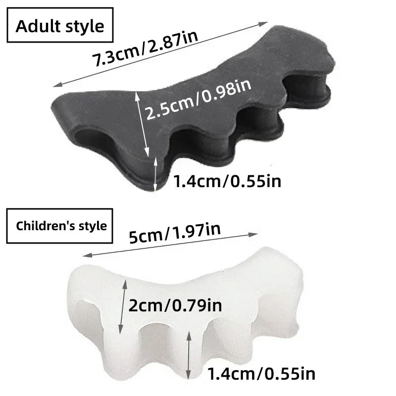Soft Gel Bunion Corrector Toe Separator Spacers - Smarsty