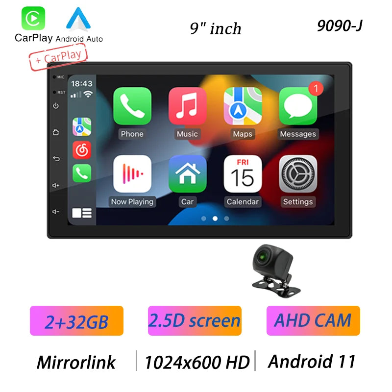Android Auto Car Stereo 7 9 10Inch IPS Display GPS - Smarsty