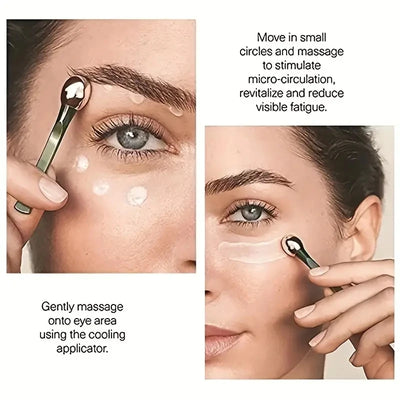 Gold Alloy Eye Roller Massage Stick for Anti-Wrinkle Care - Smarsty