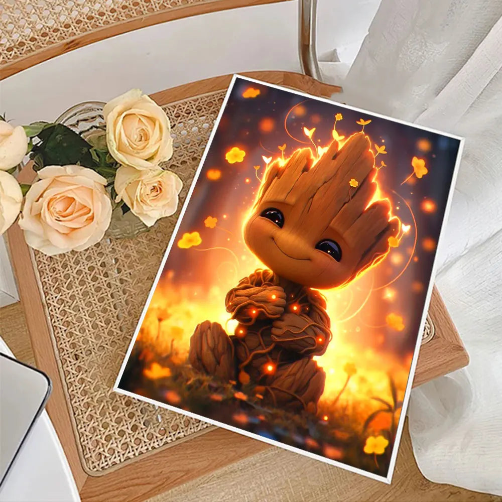 Disney Guardians of the Galaxy Groot Diamond Painting Kit - Smarsty