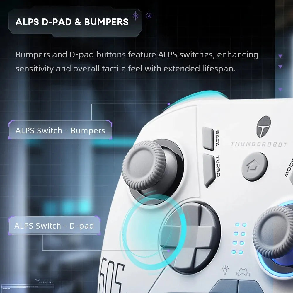Thunderobot G50S Wireless Gaming Controller with Hall Effect Joystick - Smarsty