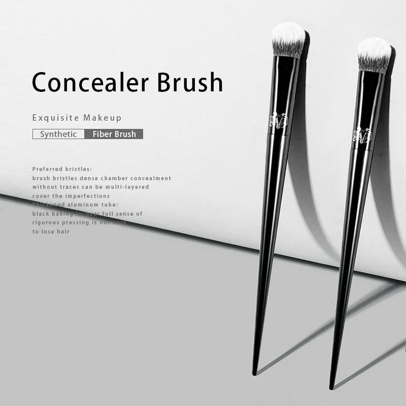 Kat Von D Soft Fiber Concealer Brush with Elegant Handle - Smarsty