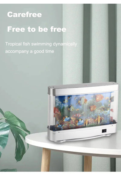 Tropical Fish Tank Lamp with Motion Effect Night Light - Smarsty
