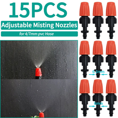 Adjustable Micro Spray Watering Dripper for Gardens - Smarsty