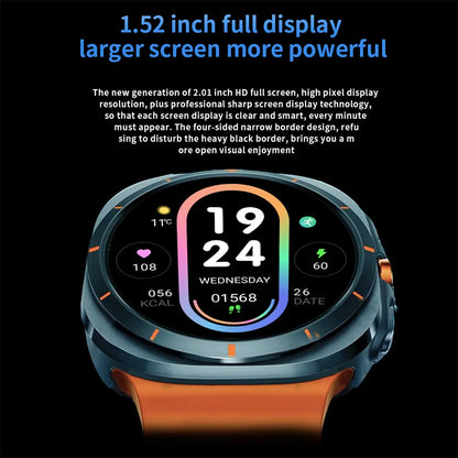 Smart Watch with Heart Rate Monitor and AMOLED Screen - Smarsty