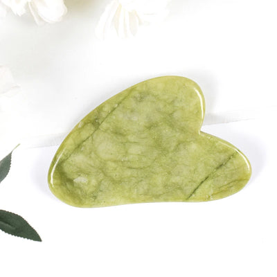 Natural Jade Gua Sha Scraper for Glowing Skin - Smarsty