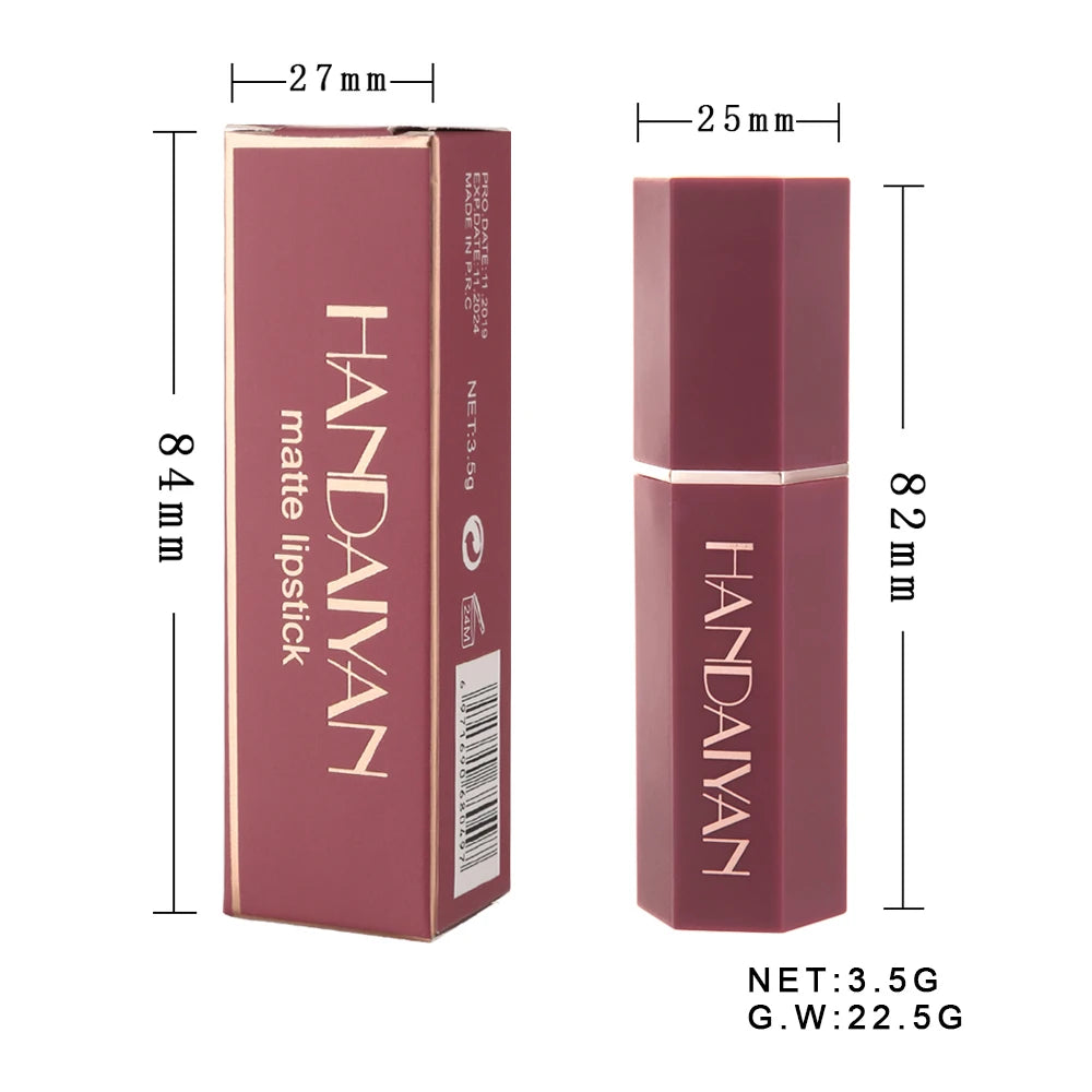 Long-Lasting Matte Lipstick with Velvet Finish - Smarsty
