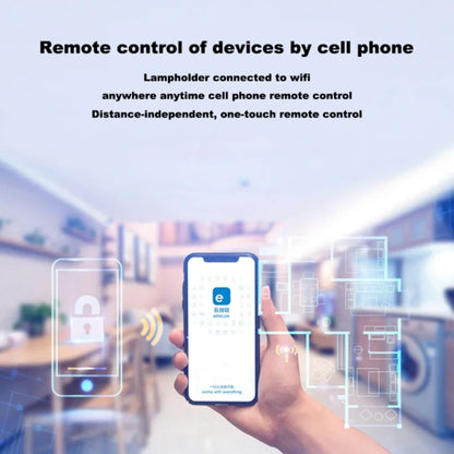 Ewelink E27 Wifi Smart Socket With Voice Control - Smarsty
