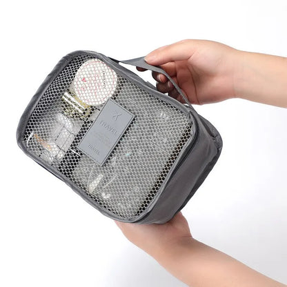6 Pcs Travel Packing Cubes Luggage Organizer Set For Shoes - Smarsty