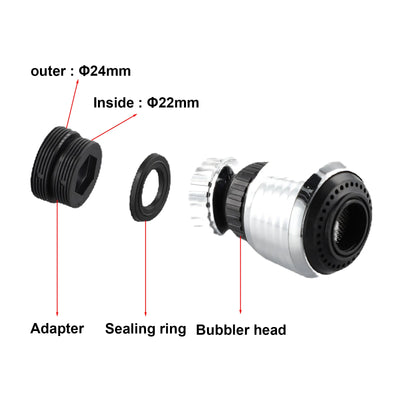 360 Degree Rotating Faucet Nozzle for Water Savings - Smarsty