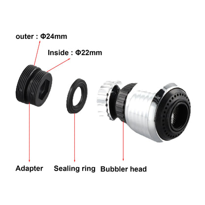 360 Degree Rotating Faucet Nozzle for Water Savings - Smarsty
