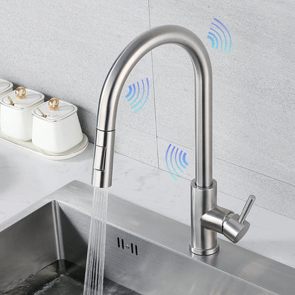 Smart Touch Kitchen Faucet with Sensor Control - Smarsty
