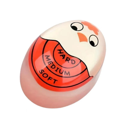 1/2pcs Chick Egg Timer Sensitive Color Change Indicator for Hard Soft Boiled Eggs Cooker Kitchen Gadget for Restaurants Bakeries by Smarsty