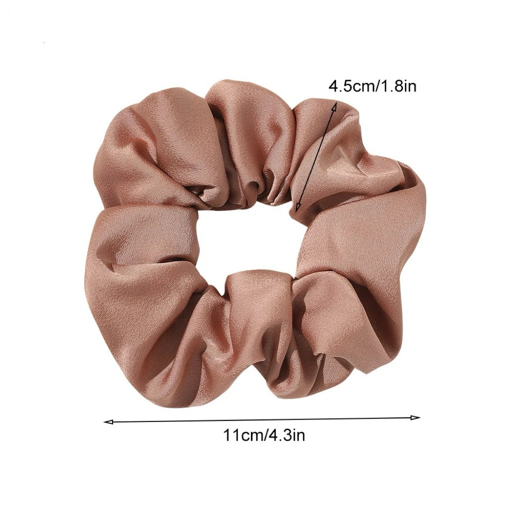 Silk Scrunchies No Crease Hair Ties For All Hair Types - Smarsty