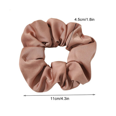 Silk Scrunchies No Crease Hair Ties For All Hair Types - Smarsty