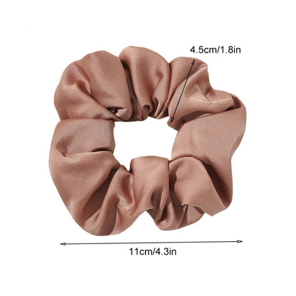 Silk Scrunchies No Crease Hair Ties For All Hair Types - Smarsty