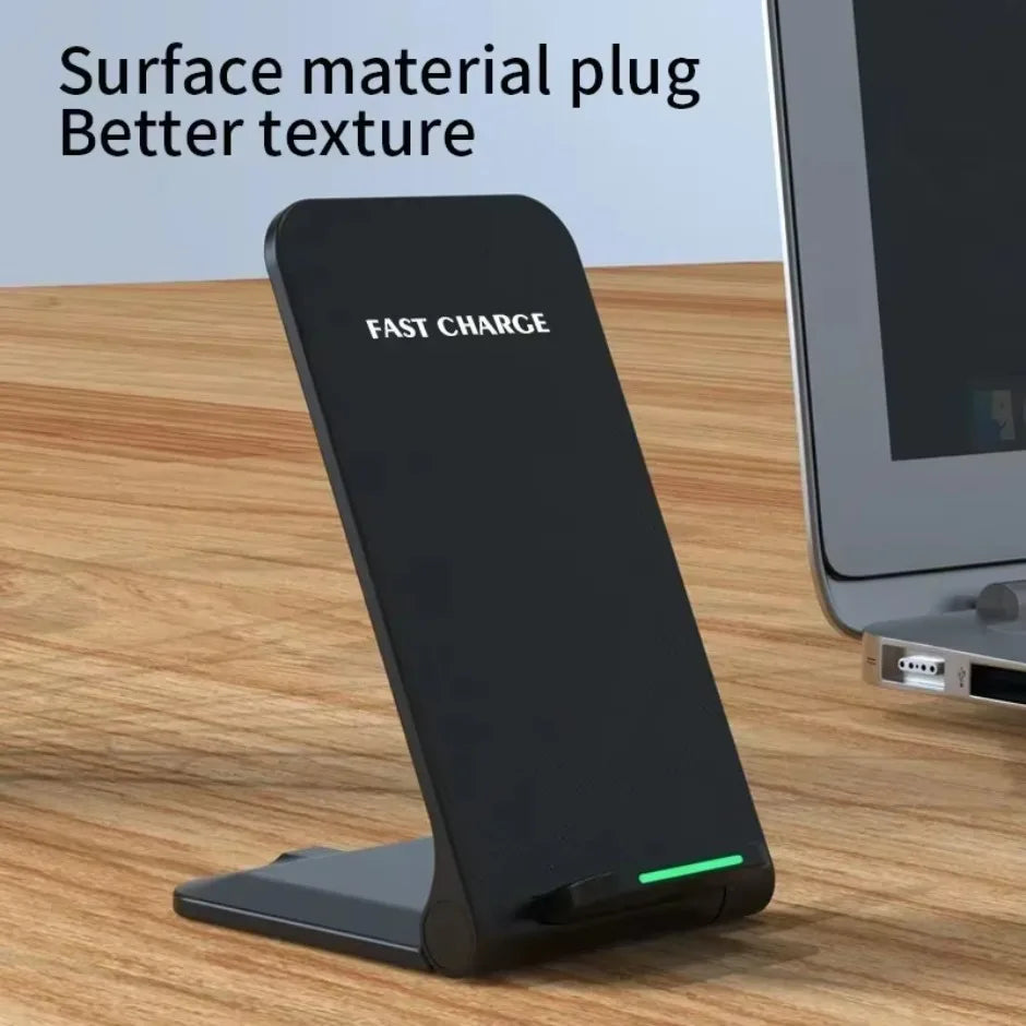 Fast Wireless Charging Desk Stand for All Smartphones - Smarsty