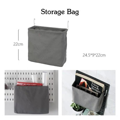 DIY Pegboard Accessories Kitchen Organization No Drill Hanging Shelf Storage Hooks Wall Organizer Crafts For Garage Room